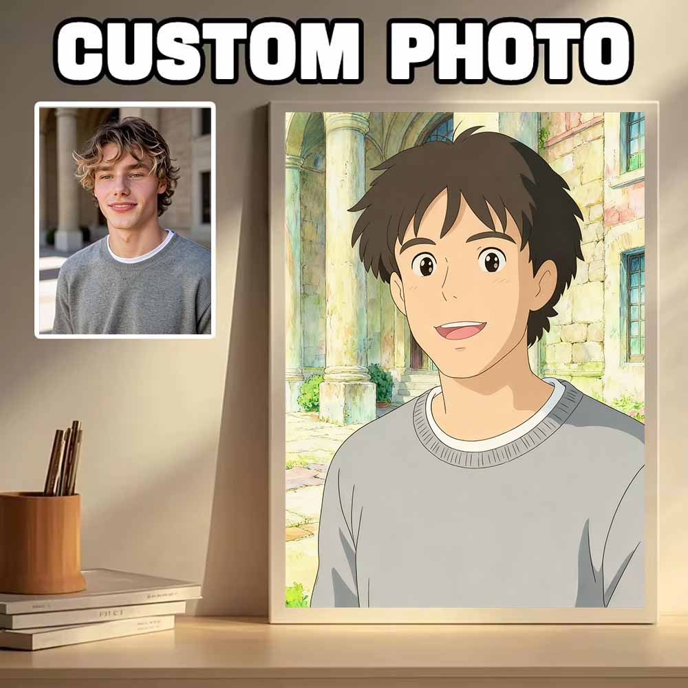 Japanese Family Lifestyle - Cetak Kanvas Potret Karakter Anime Jepang