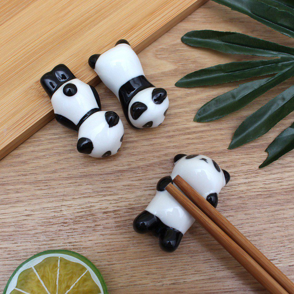 Sumpit kartun Panda berdiri ke - Chopstick Rest Ceramic ulasan dan harga
