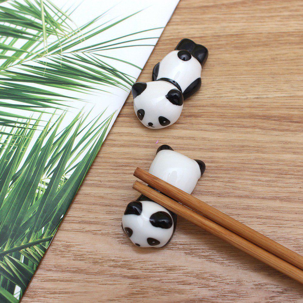 Sumpit kartun Panda berdiri ke - Chopstick Rest Ceramic ulasan dan harga