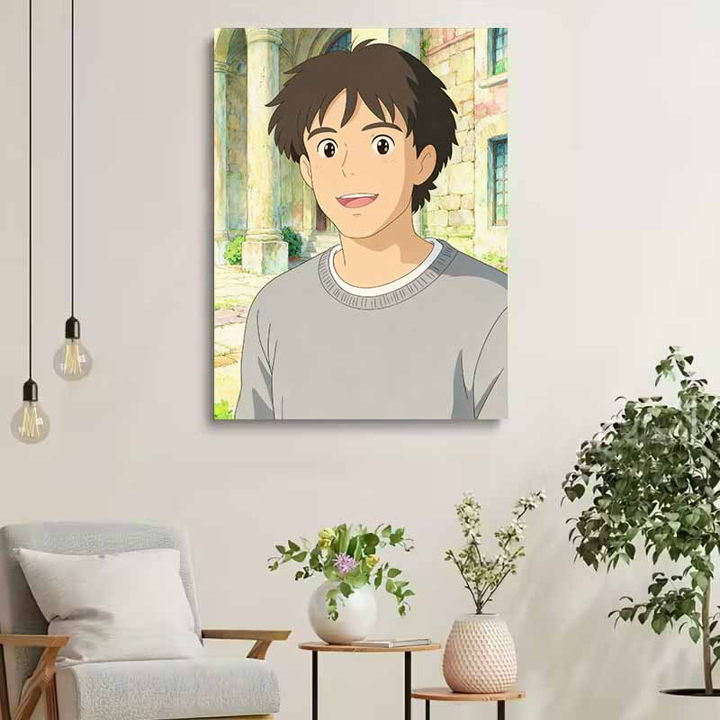 Cetak Kanvas Potret Karakter A - Japanese Family Lifestyle ulasan dan harga