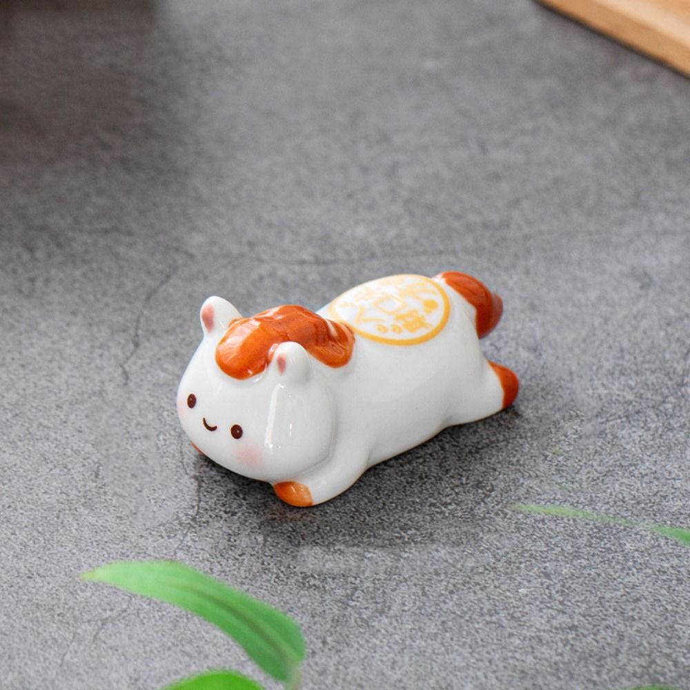 Tempat Sumpit Keramik Bentuk K - Chopstick Rest Ceramic ulasan dan harga