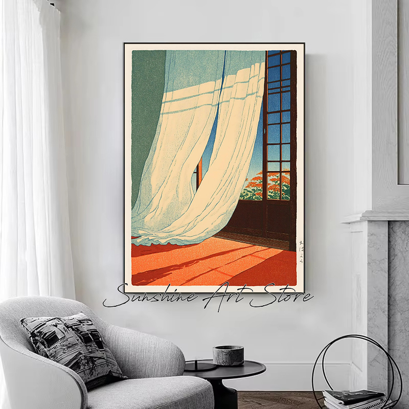 Vintage Hasui Kawase Gaya Mini - Japanese Minimalist Lifestyle ulasan dan harga