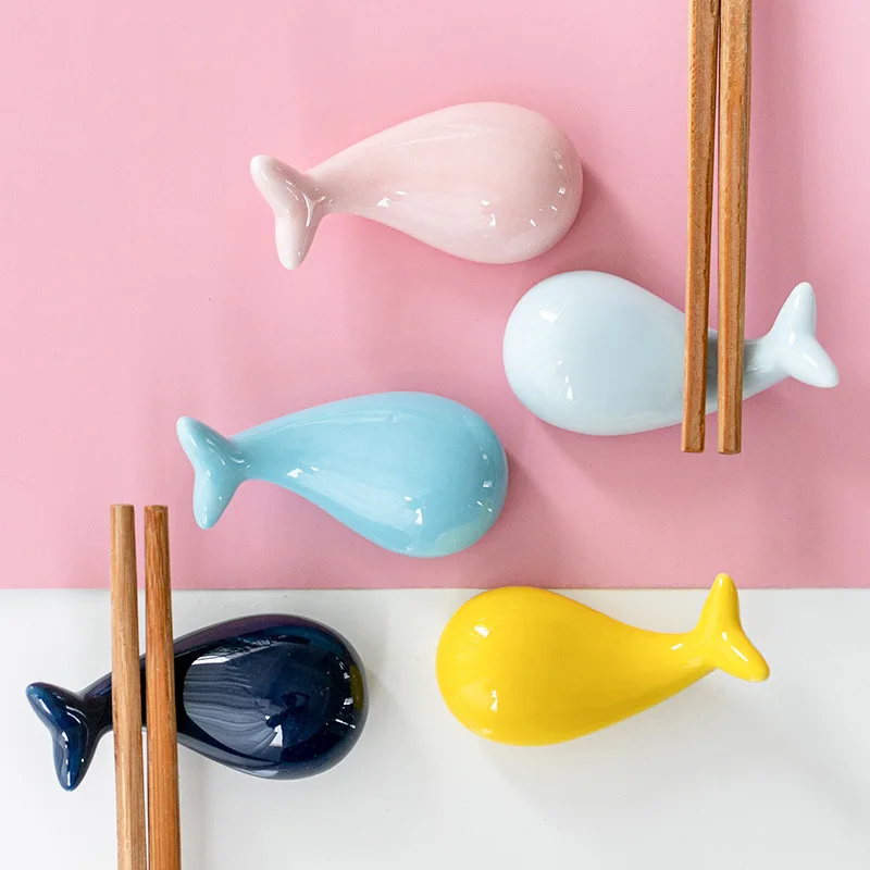 Lucu Ikan Sumpit Istirahat Mej - Chopstick Rest Ceramic ulasan dan harga