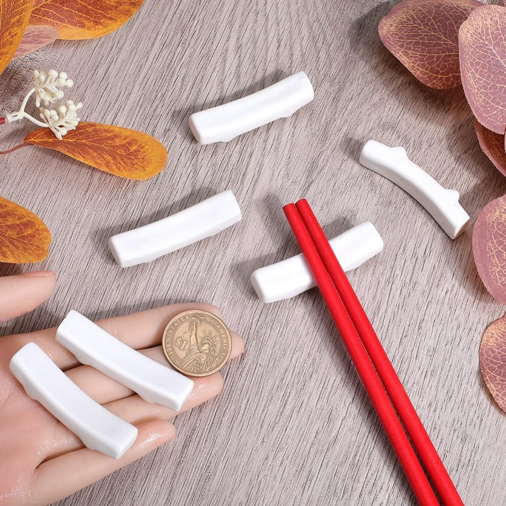 12 Buah Tempat Sumpit Porselen - Chopstick Rest Ceramic ulasan dan harga