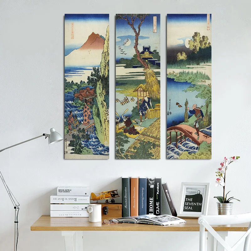 Poster Lukisan Dekoratif Ukiyo - Japanese Lifestyle Gifts ulasan dan harga