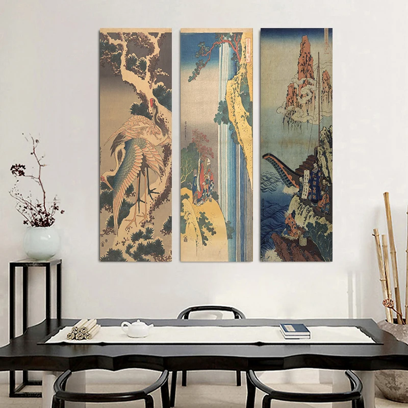 Poster Lukisan Dekoratif Ukiyo - Japanese Lifestyle Gifts ulasan dan harga