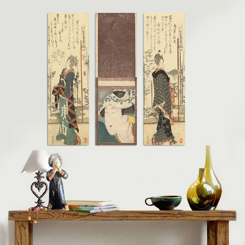 Poster Lukisan Dekoratif Ukiyo - Japanese Lifestyle Gifts ulasan dan harga